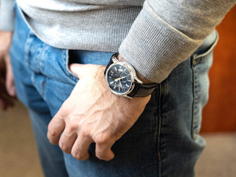 Zegarek męski ORIENT RA-AK0010B30B Sun & Moon Automatic