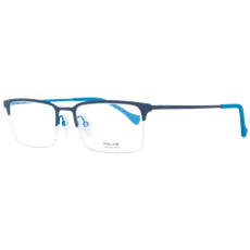 Okulary oprawki Męskie Police VPL290 0KAB 55 Niebieskie