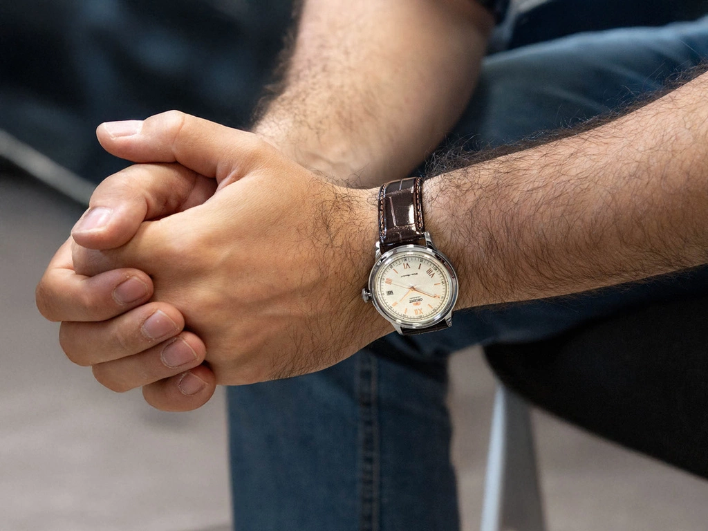 Zegarek męski ORIENT TAC00008W0 Bambino Automatic