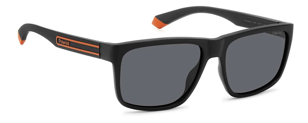 Okulary przeciwsłoneczne Męskie Polaroid PLD 2149/S 8LZM9 57 Czarne