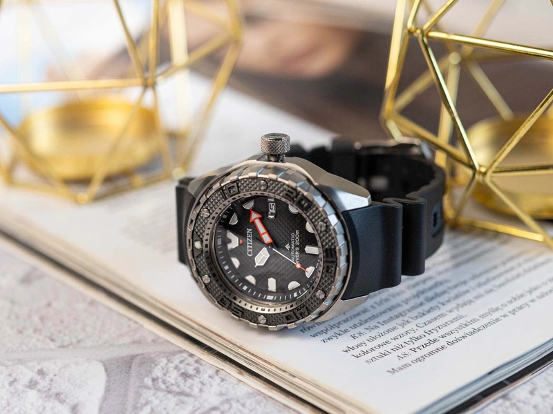 Zegarek męski Citizen NB6004-08E Promaster Super Titanium Mechanical Diver