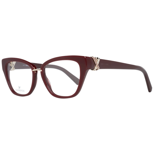 Okulary oprawki damskie Swarovski SK5251 Czerwone