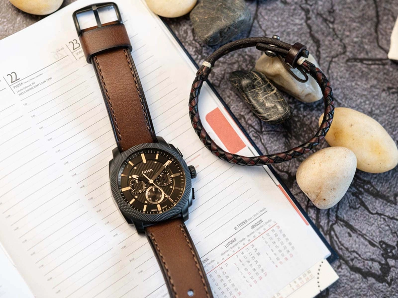 Zegarek męski FOSSIL FS6102SET Machine Chronograph