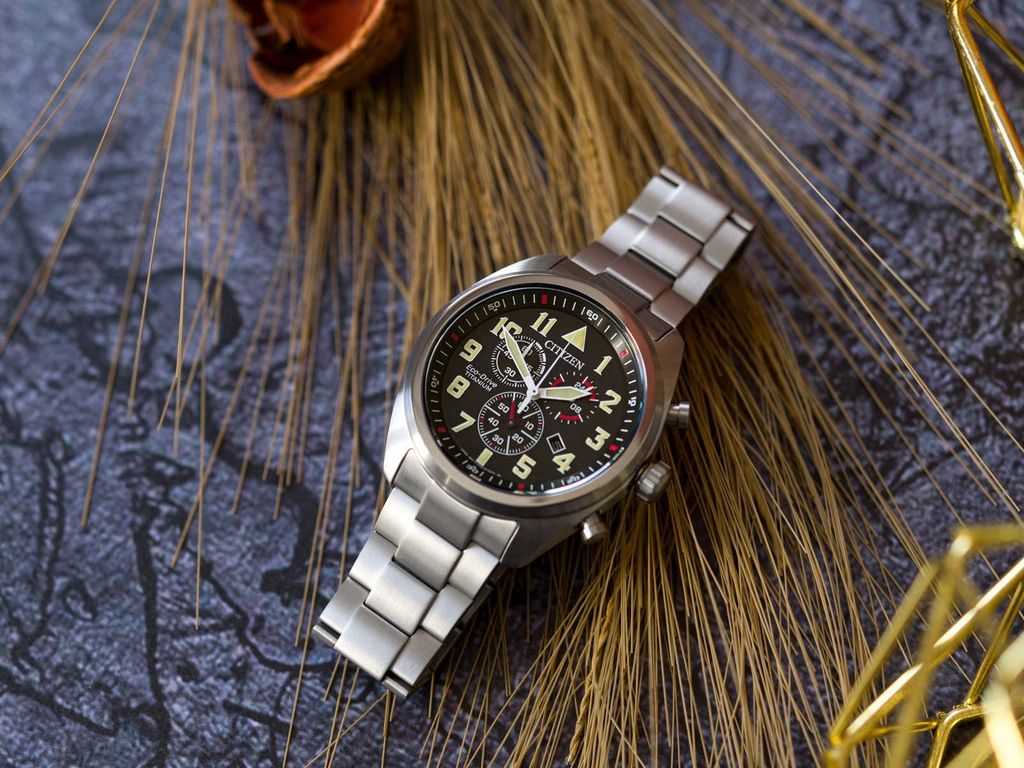 Zegarek męski Citizen AT2480-81E Military Eco-Drive