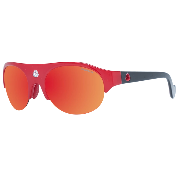 Okulary przeciwsłoneczne Moncler ML0050 68C 60 Czerwone