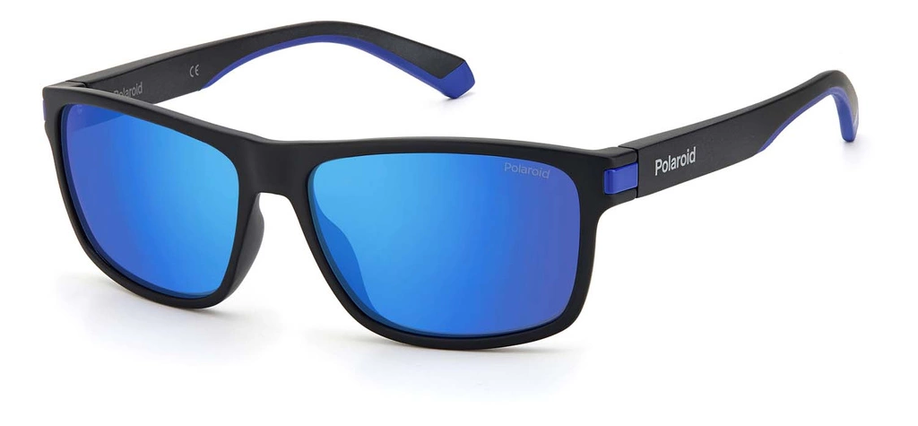 Okulary przeciwsłoneczne męskie Polaroid PLD 2121/S 0VK585X Czarne