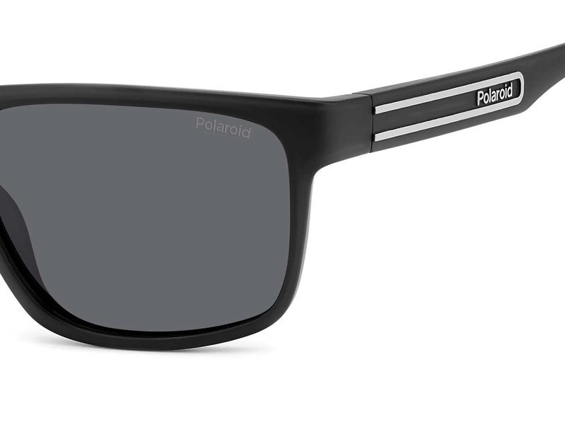 Okulary przeciwsłoneczne męskie Polaroid PLD 2157/S 00357M9 Czarne