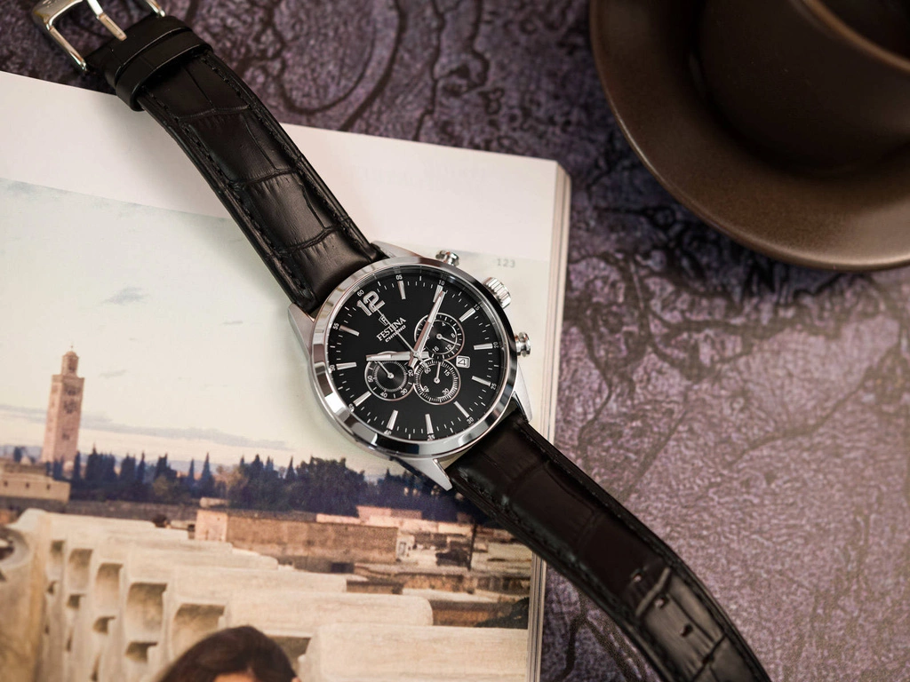 Zegarek męski FESTINA F20542/5 Timeless Chronograph