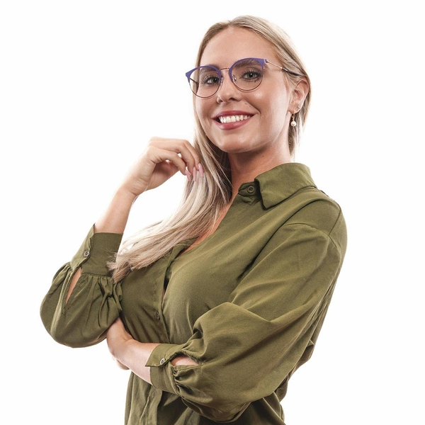 Okulary oprawki Web WE5303 036 50 Niebieskie