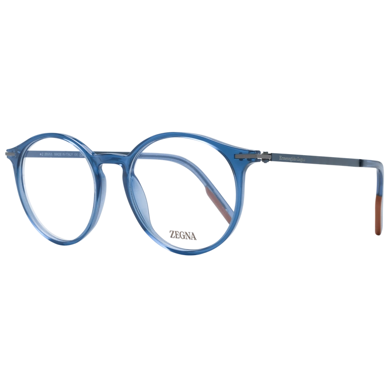 Okulary oprawki Męskie Ermenegildo Zegna EZ5171 Niebieskie