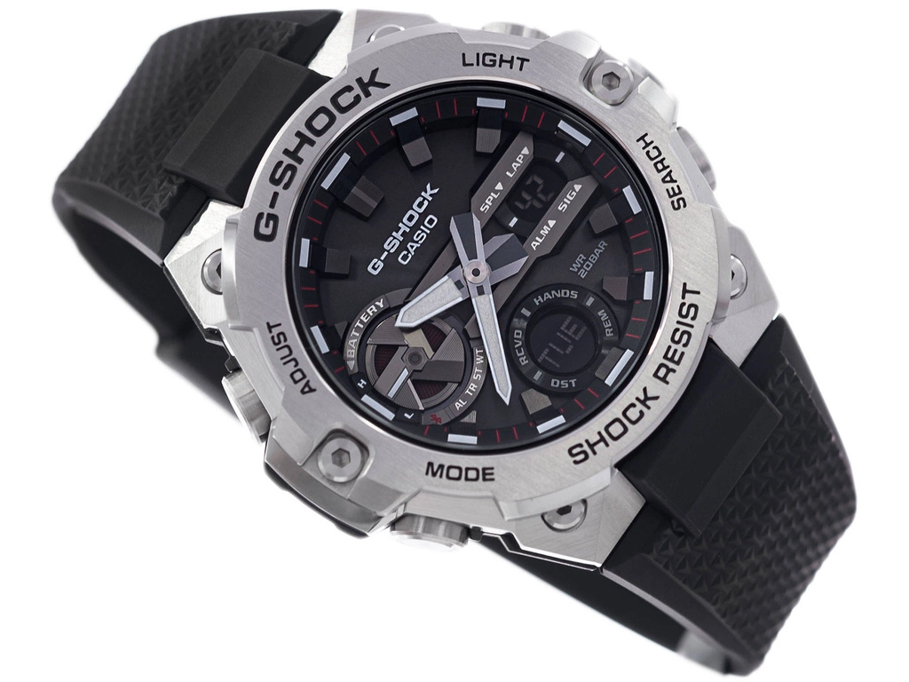 Zegarek męski CASIO G-SHOCK GST-B400-1AER G-Steel-OUTLET