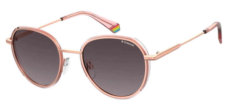 Okulary przeciwsłoneczne Unisex Polaroid PLD 6114/S EYR51JR Różowe złoto
