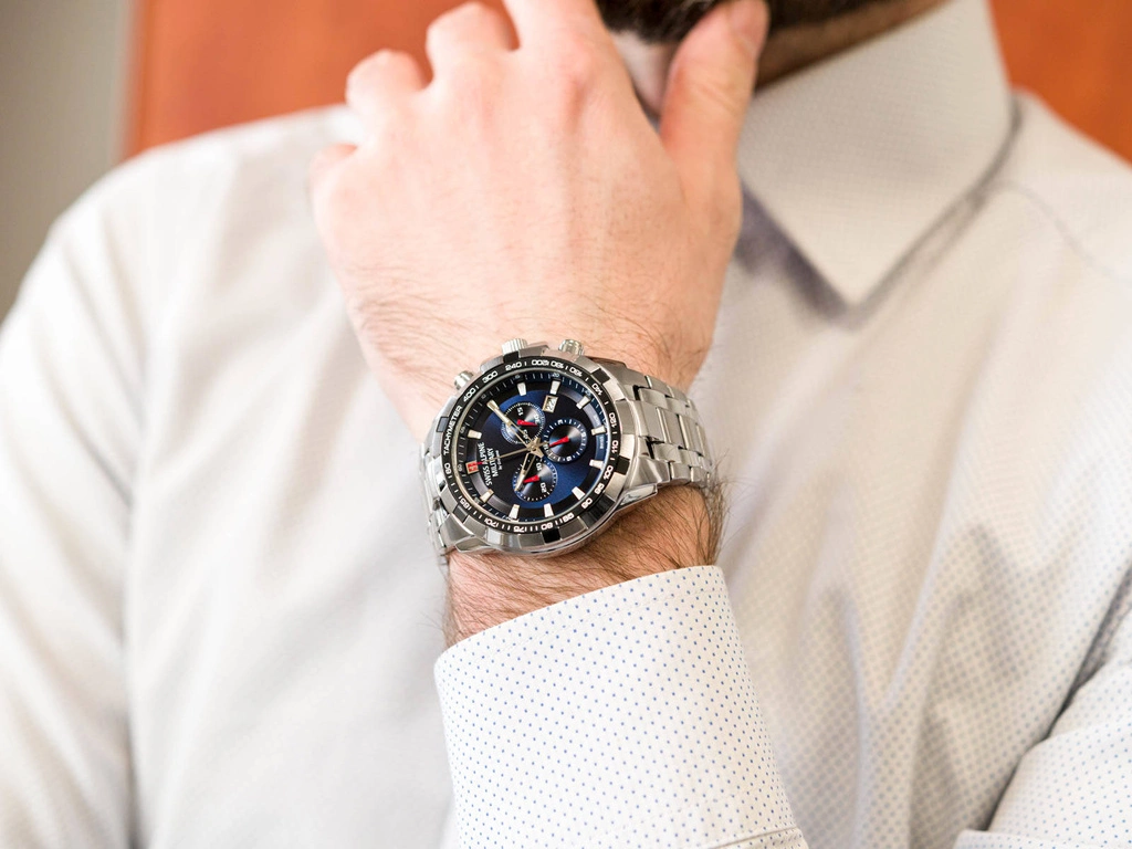 Zegarek męski SWISS ALPINE MILITARY SAM7043.9135