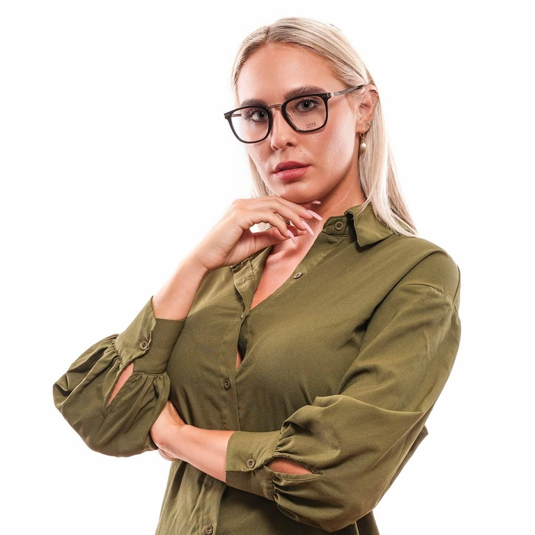 Okulary oprawki Lozza VL4152 0BLK 50 Czarne