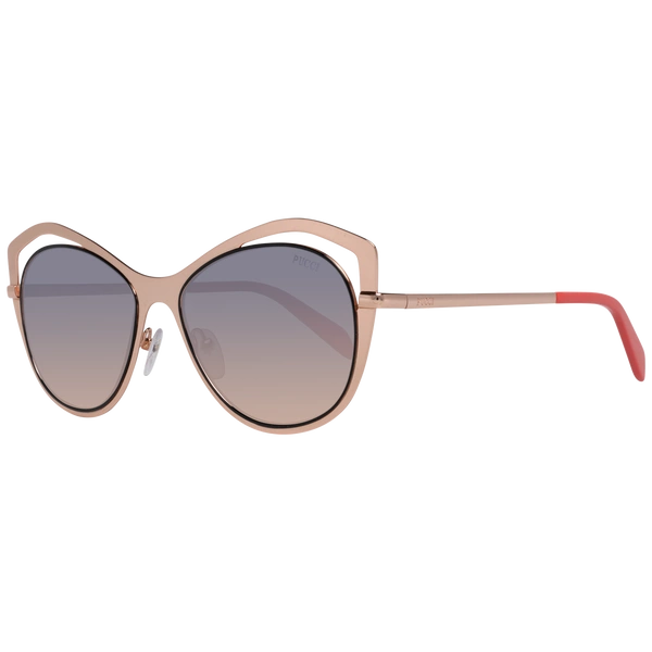 Okulary przeciwsłoneczne Damskie Emilio Pucci EP0130 28B 56 Różowe Złoto