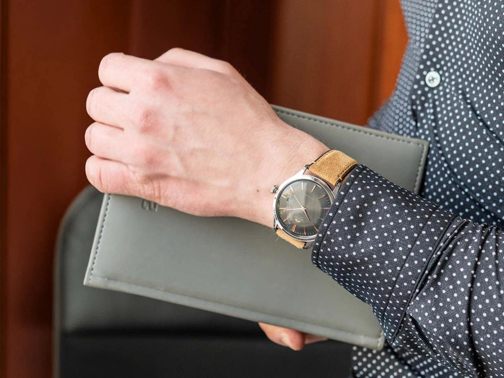 Zegarek męski ORIENT TAC08003A0 Bambino Automatic