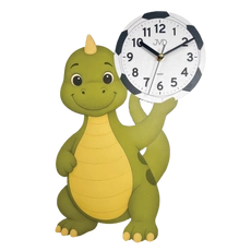 Zegar JVD HJ111 Dinozaur Dziecięcy Cichy mechanizm