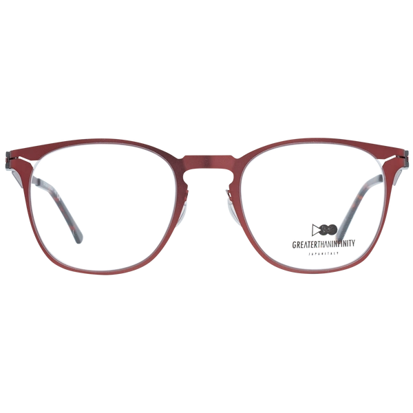 Okulary oprawki Greater Than Infinity GT026 V03 50 Czerwone