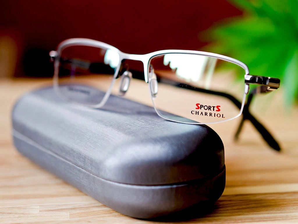 Okulary oprawki Męskie CHARRIOL SPORTS SP23007 C5 53 Srebrne