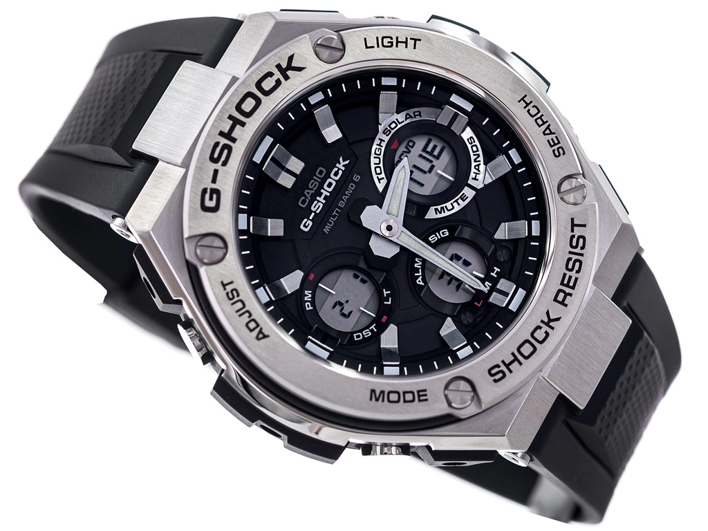 Zegarek męski CASIO G-SHOCK GST-W110-1AER G-Steel