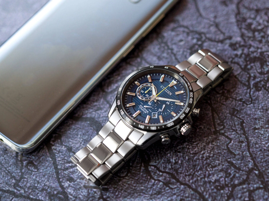 Zegarek męski Citizen CA4444-82L Super Titanium Eco-Drive