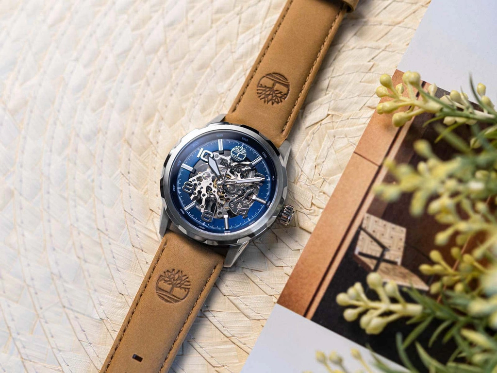 Zegarek męski TIMBERLAND TDWGE0041801 Montville Skeleton Automatic