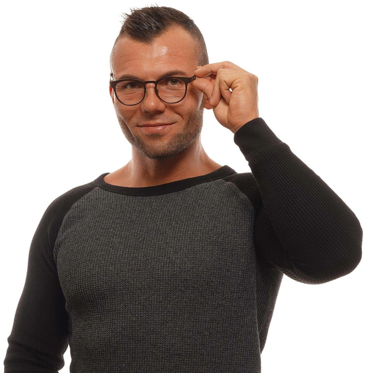 Okulary oprawki Męskie Zegna Couture ZC5003 48 038 Brązowe