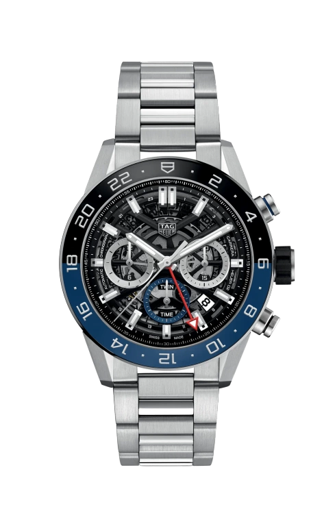 Zegarek męski TAG HEUER CBG2A1Z.BA0658 Carrera Chronograph Twin-Time