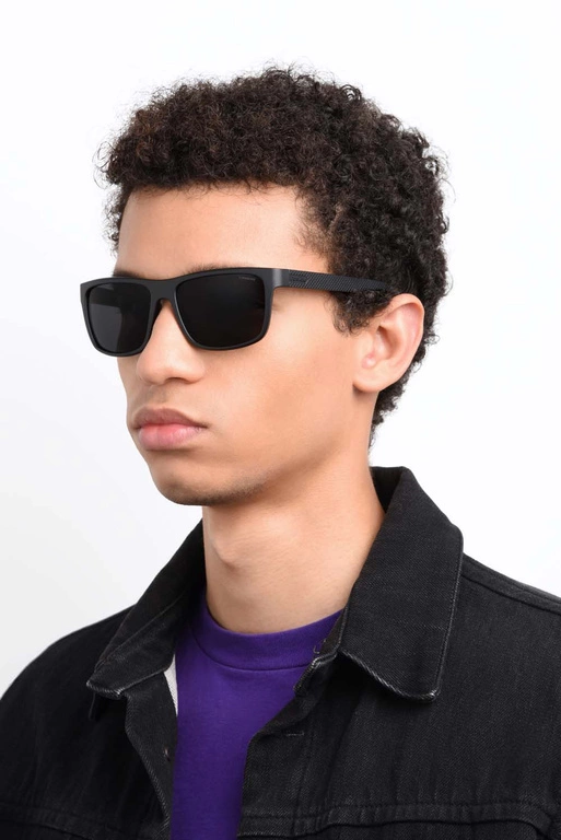 Okulary przeciwsłoneczne męskie Polaroid PLD 2058/S 00355M9 Czarne