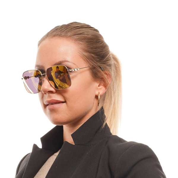 Okulary przeciwsłoneczne Damskie Swarovski SK0379-H 32G 59 Złote