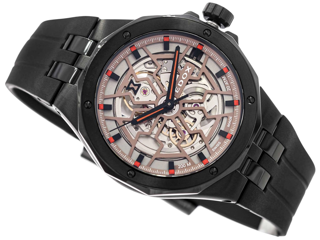 Zegarek męski EDOX 85303 37NCA BEIO Delfin Mecano