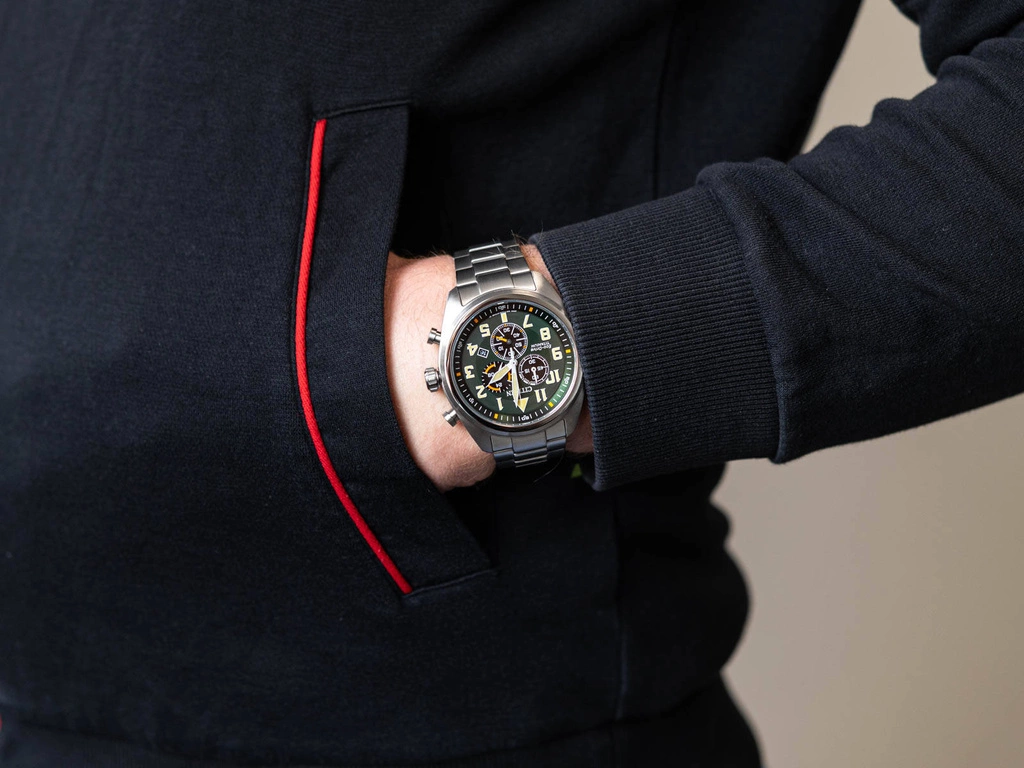 Zegarek męski Citizen AT2480-81X Military Eco-Drive