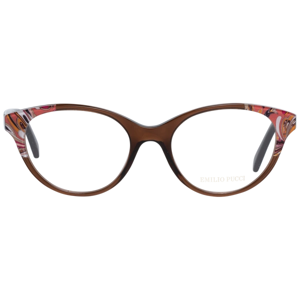 Okulary oprawki Damskie Emilio Pucci EP5023 048 51 Brązowe