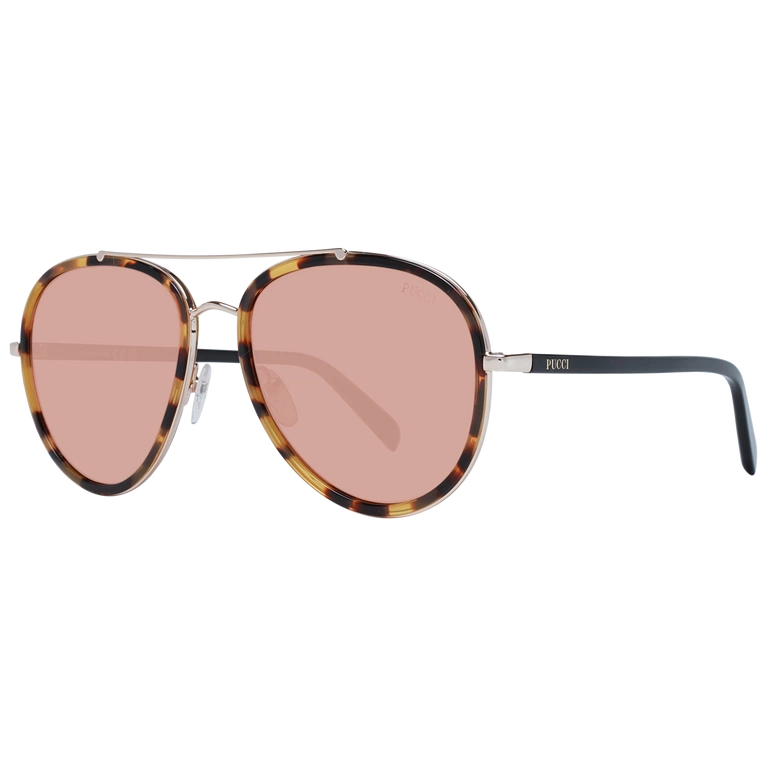 Okulary przeciwsłoneczne Damskie Emilio Pucci EP0185 56E 57 Brązowe