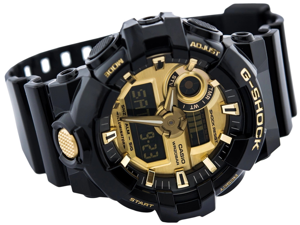 Zegarek męski CASIO G-SHOCK GA-710GB-1AER