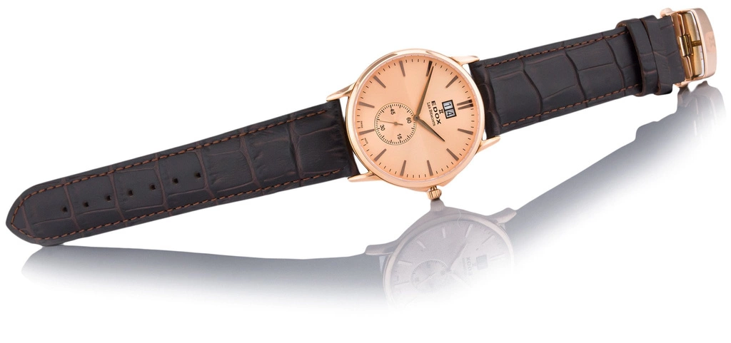 Zegarek męski EDOX Les Bemonts 64012 37R ROIR