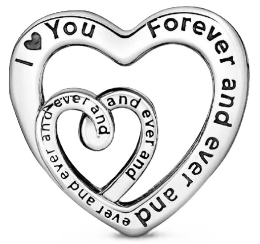 Charms Pandora Splecione serca 790800C00