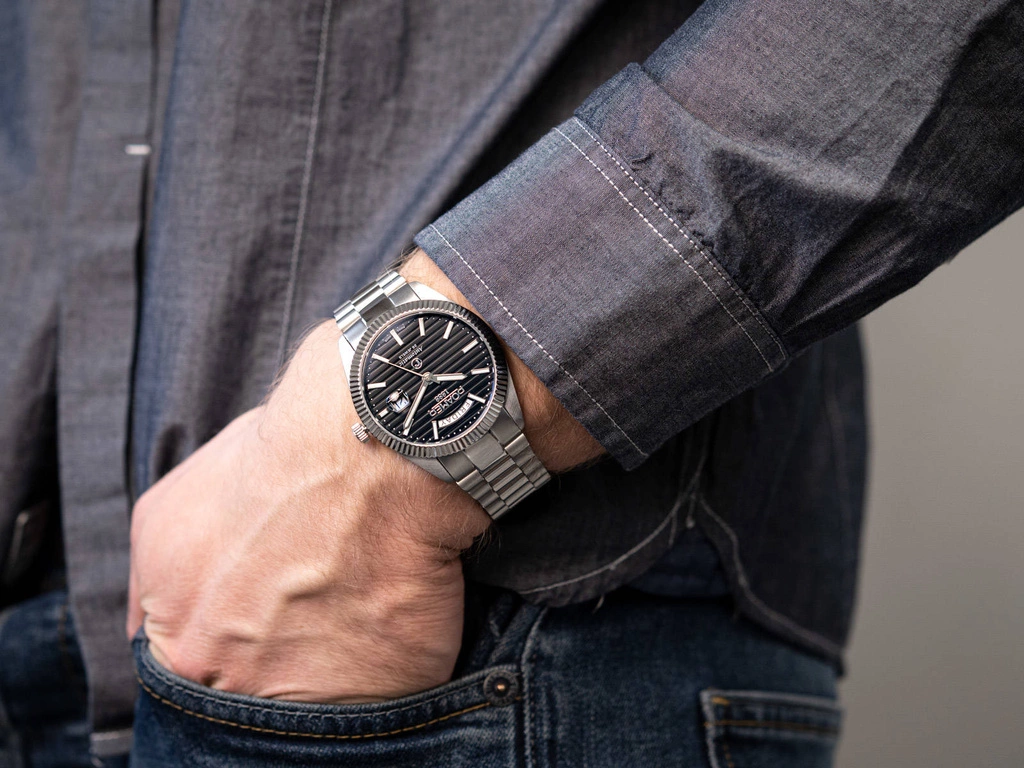 Zegarek męski ROAMER 981666 41 85 50 Primeline Daydate II