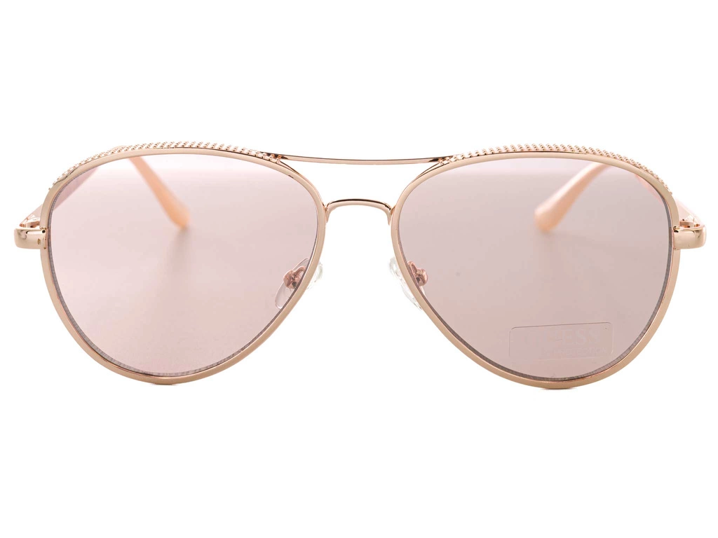 Okulary przeciwsłoneczne Damskie Guess GF0350-5928U Różowe Złoto