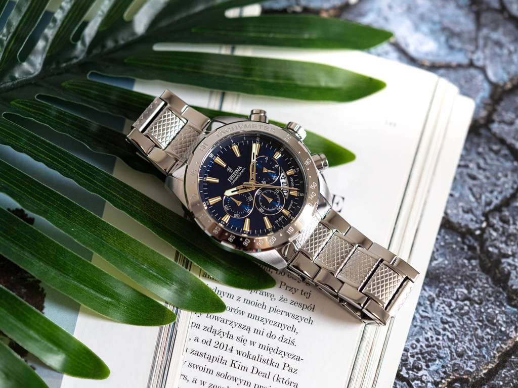 Zegarek męski FESTINA F20668/2 Timeless Chronograph