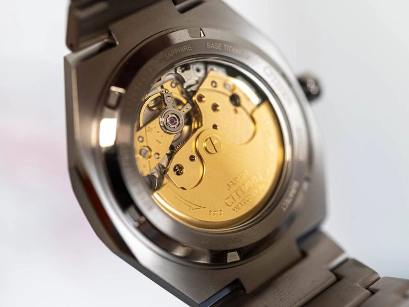 Zegarek męski Citizen NJ0180-80M Zenshin Mechanical Super Titanium