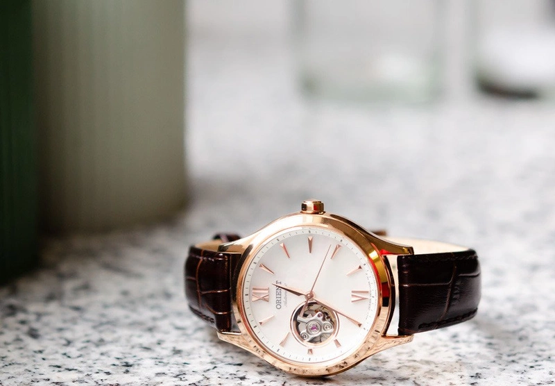 Zegarek damski ORIENT Classic Open Heart Automatic RA-AG0022A10B