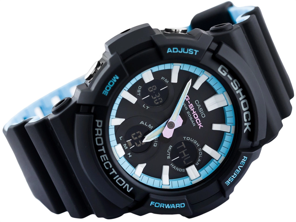 Zegarek męski CASIO G-SHOCK GAS-100PC-1AER