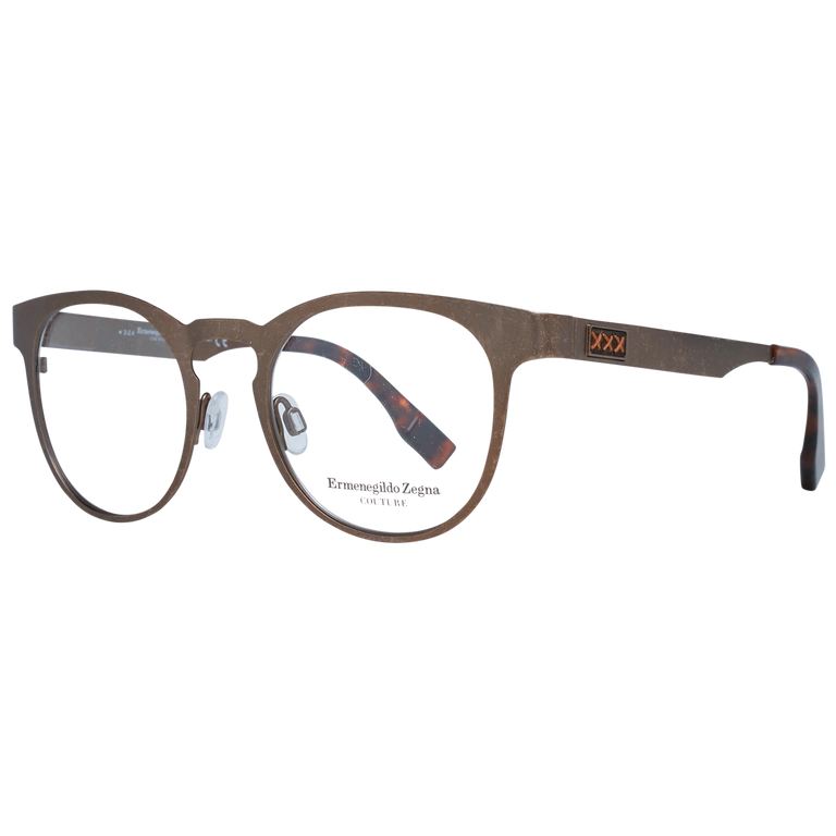 Okulary oprawki Męskie Zegna Couture ZC5003 48 034 Brązowe