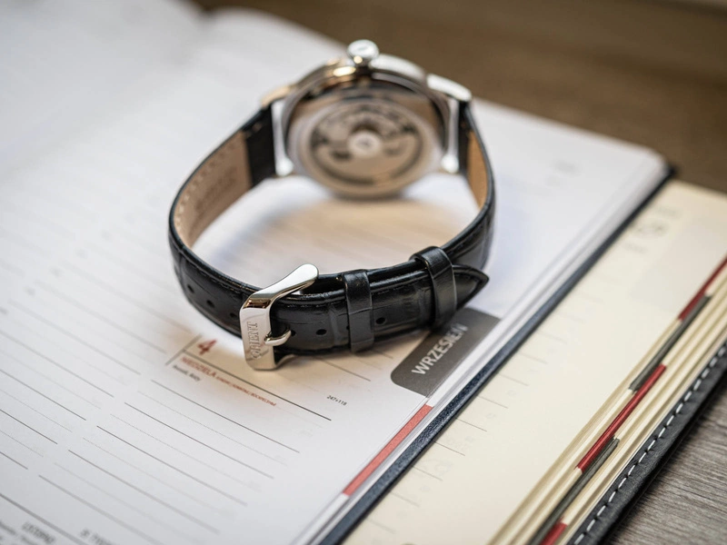 Zegarek męski ORIENT RA-AG0005L30B Bambino Open Heart Automatic