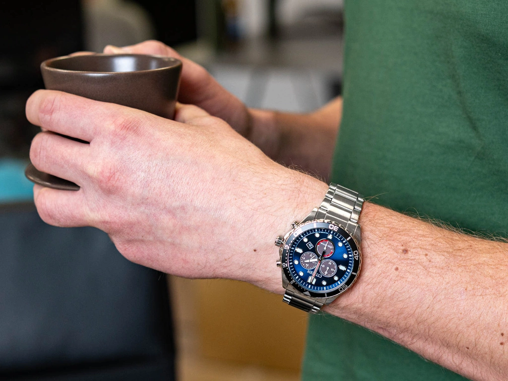 Zegarek męski Citizen AT2560-84L Eco-Drive Aqua Sporty Chronograph