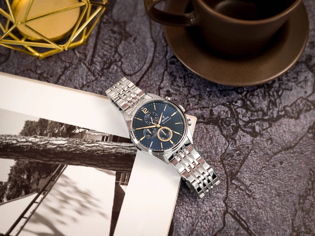 Zegarek męski FESTINA F20285/3 Timeless Chronograph