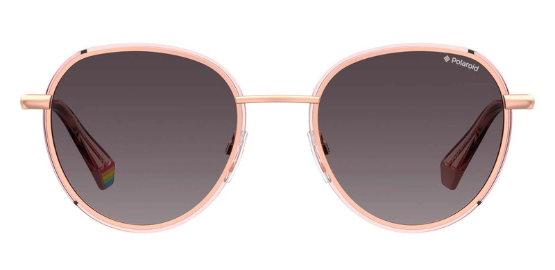 Okulary przeciwsłoneczne Unisex Polaroid PLD 6114/S EYR51JR Różowe złoto