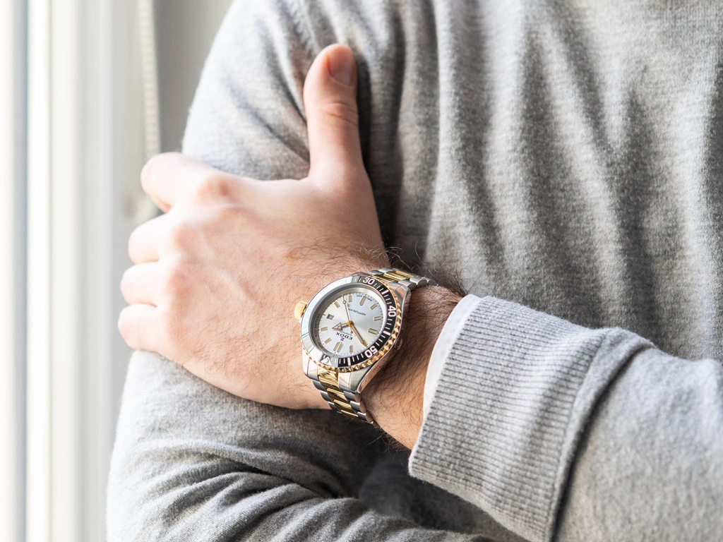 Zegarek męski EDOX 80120 357JM AID Neptunian Automatic