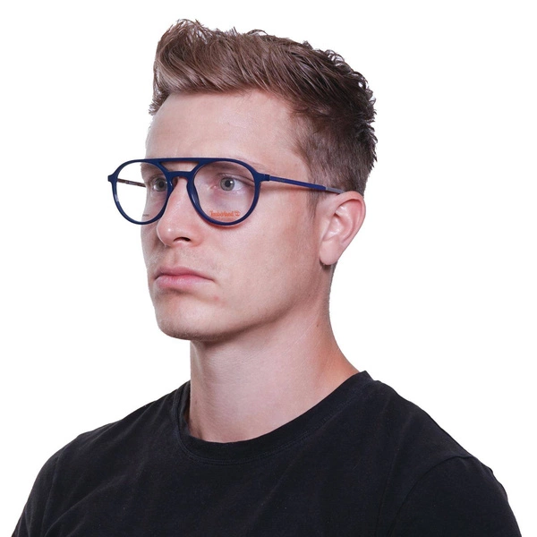 Okulary oprawki męskie Timberland TB1634 090 54 Niebieskie